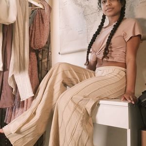 Om Gaia Tree Wide leg Pants